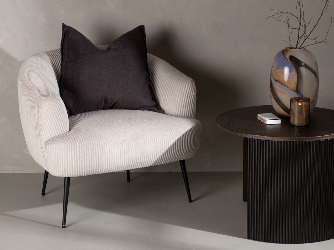 Sillón Dallas 3172 (Beige + Negro)