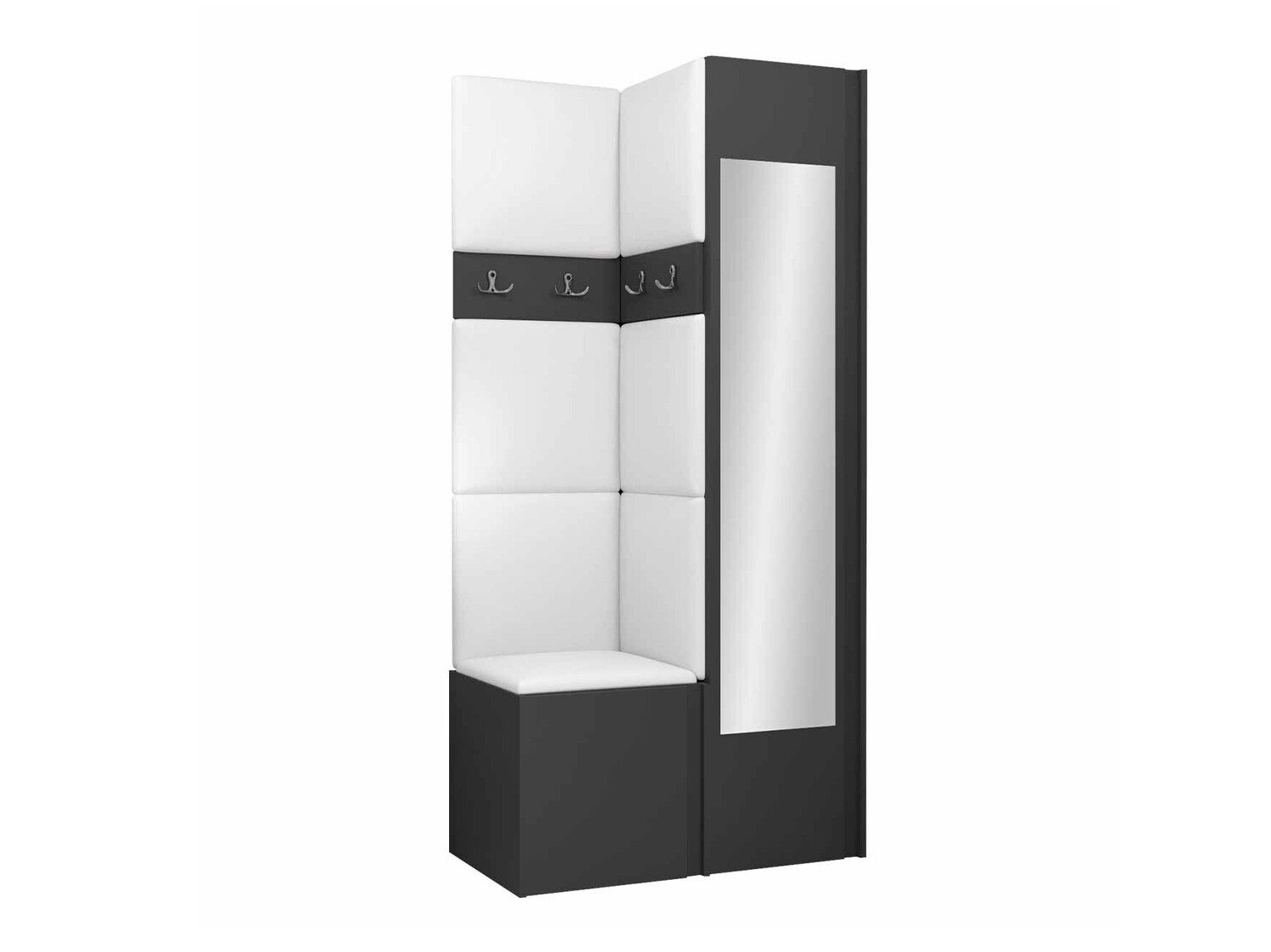 Conjunto para recibidor Pinis XXV (Cuero ecológico Soft 017)