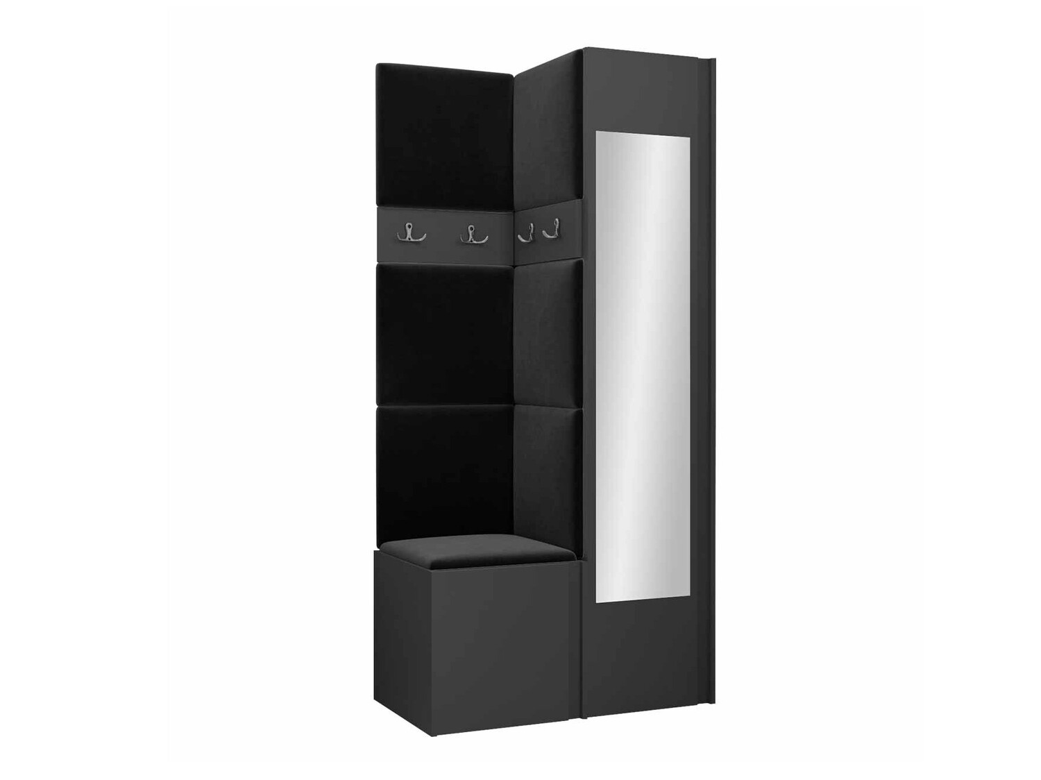 Conjunto para recibidor Pinis XXV (Grafito)