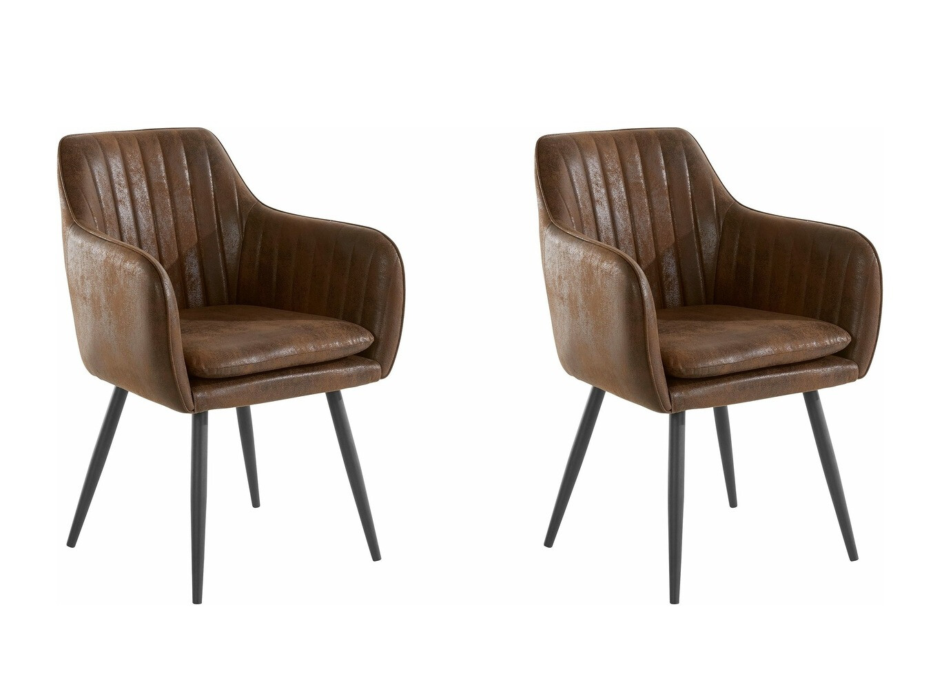 Conjunto de sillas Denton 1011 (Marrón)