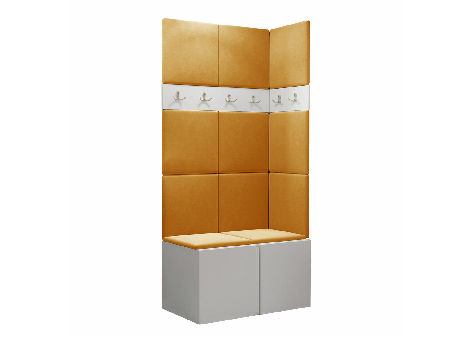 Conjunto para recibidor Pinis I (Blanco)