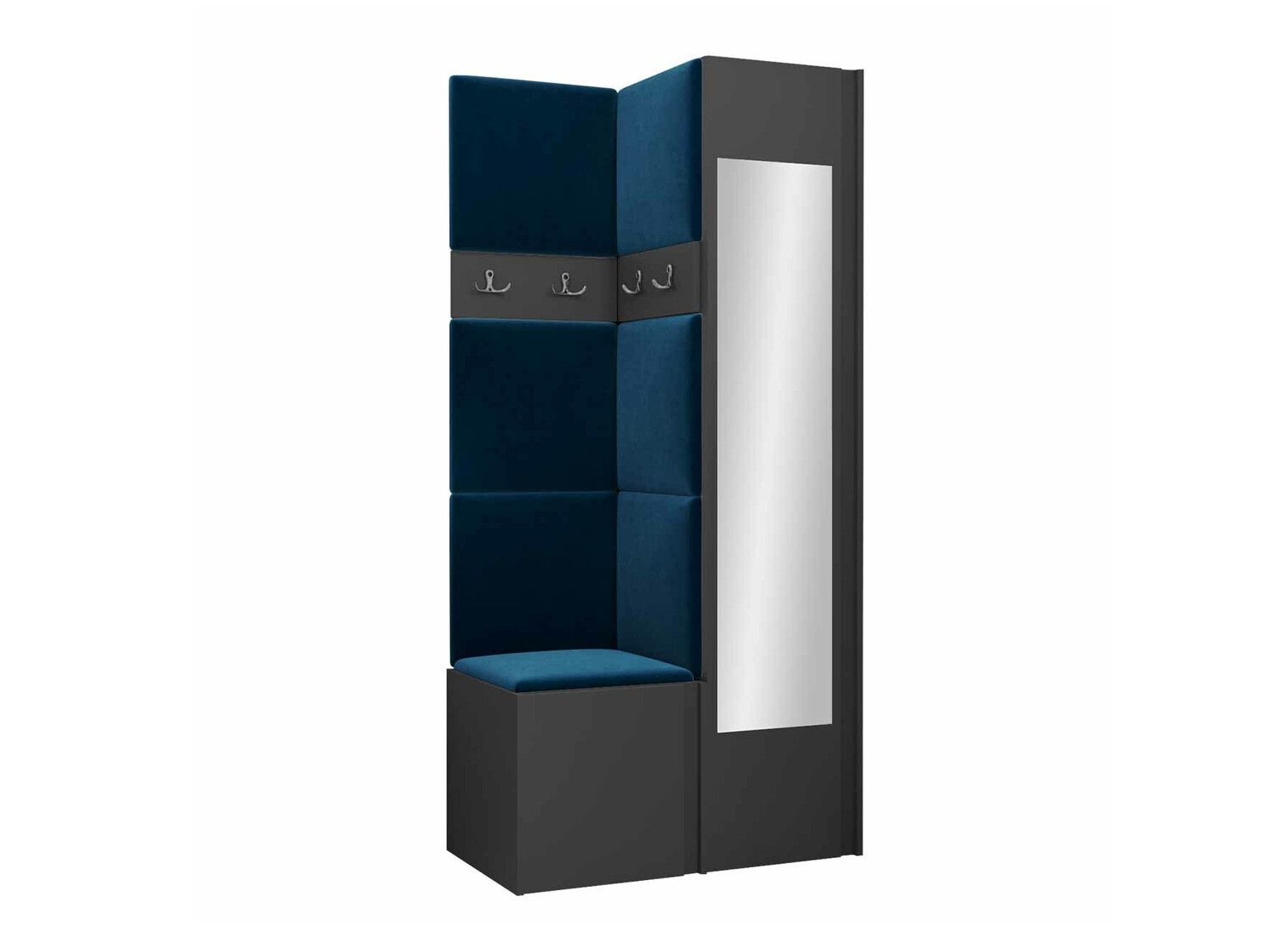 Conjunto para recibidor Pinis XXV (Grafito)