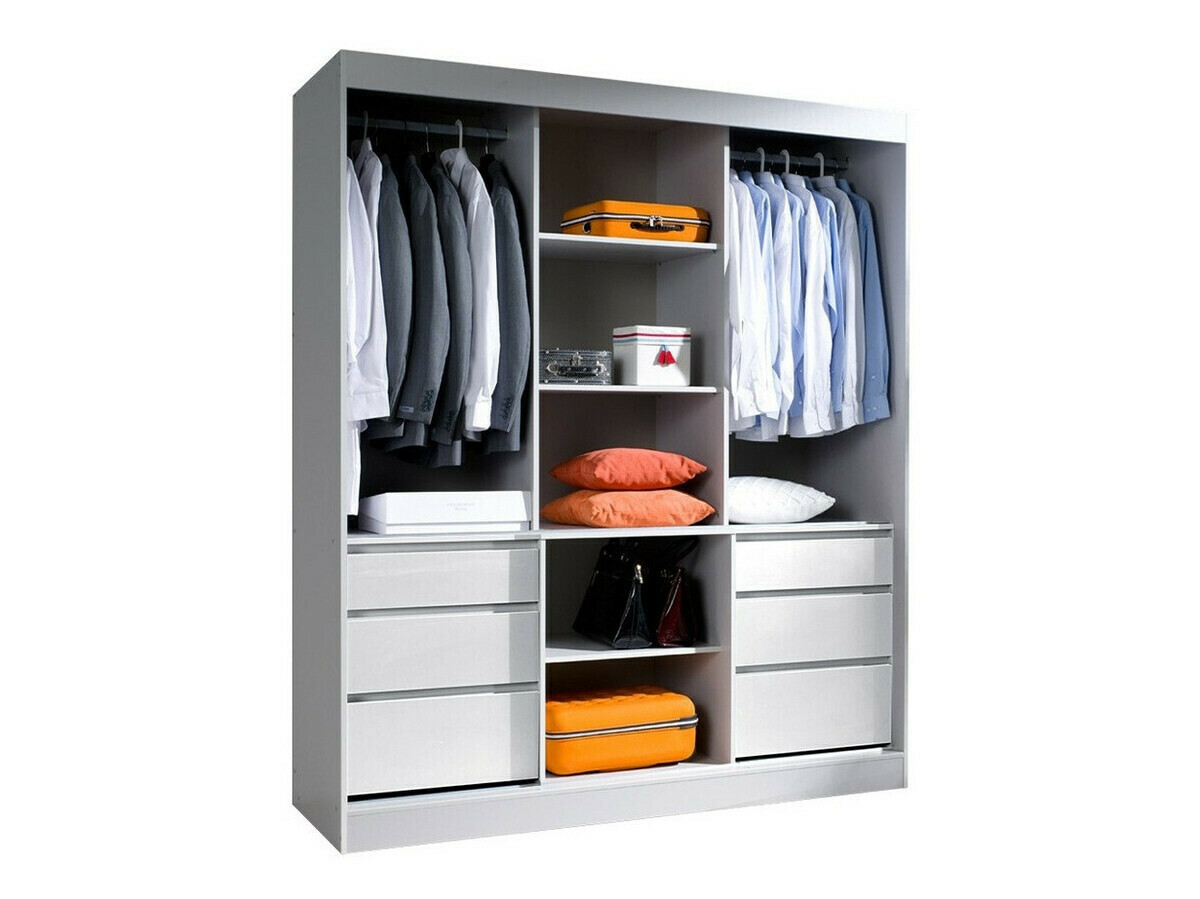 Armario Toledo 120 (Roble de lefkada + Negro)