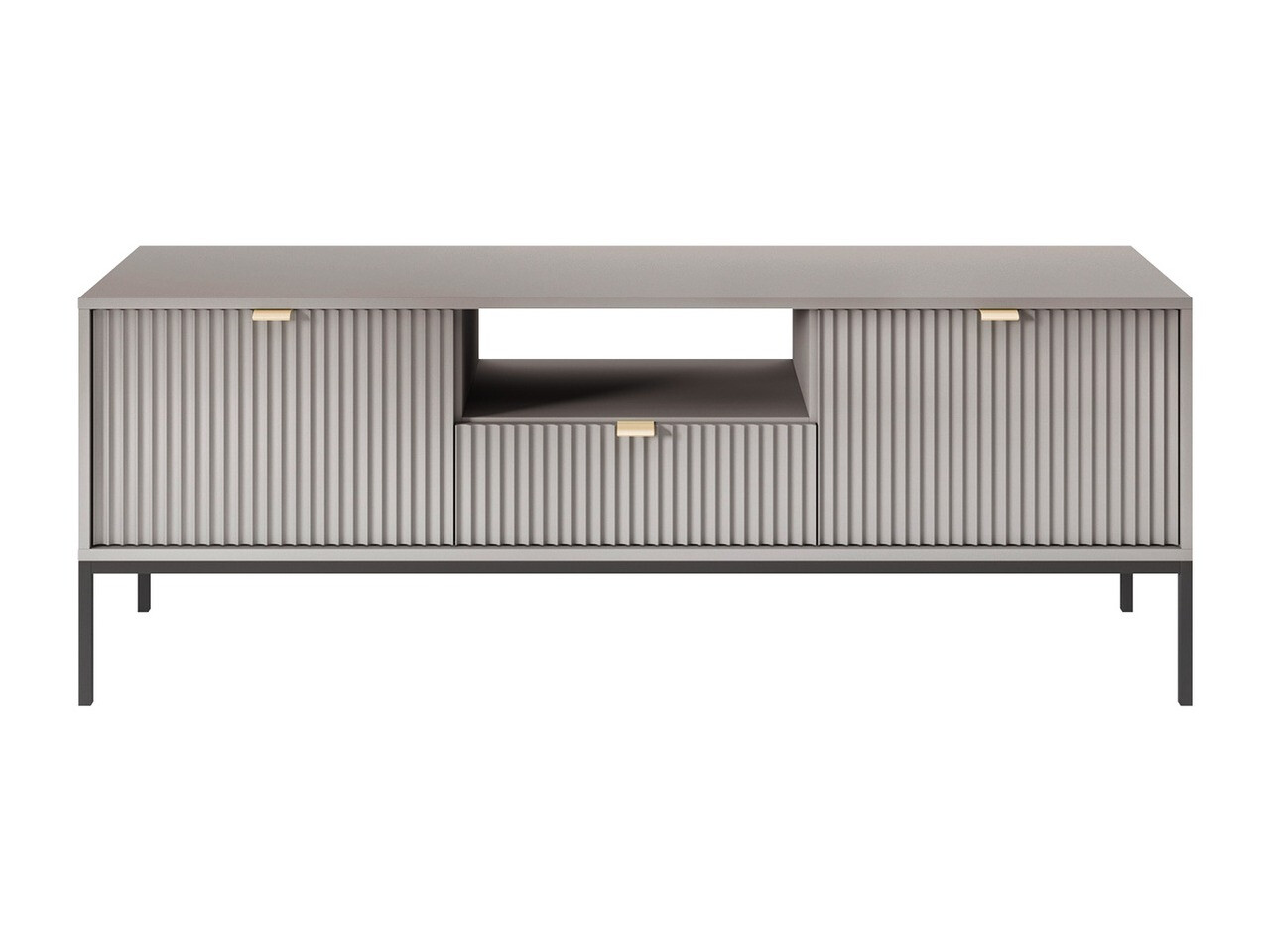 Mueble TV Lima L103 (Gris + Negro)