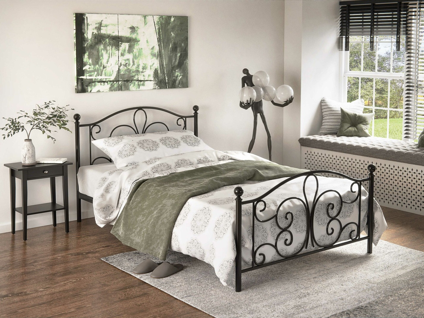 Cama Houston 1355 (Negro)