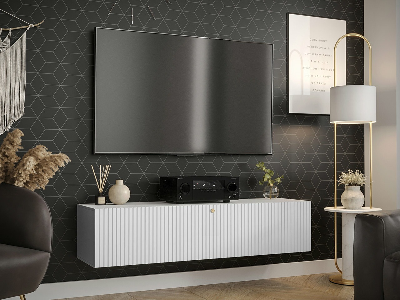 Mueble TV Anulio I (Blanco)