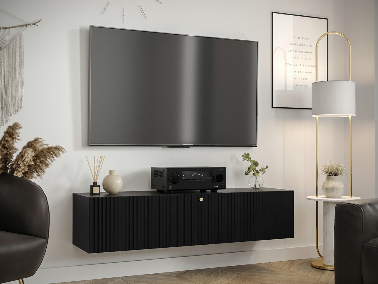 Mueble TV Anulio I (Negro)