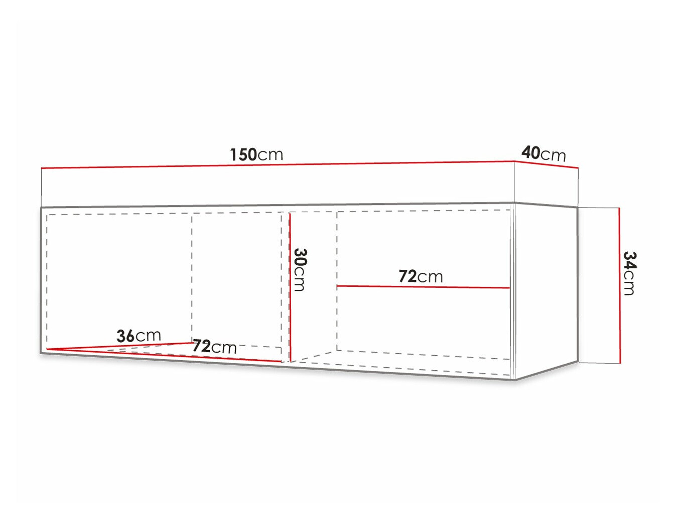 Mueble TV Anulio I (Negro)