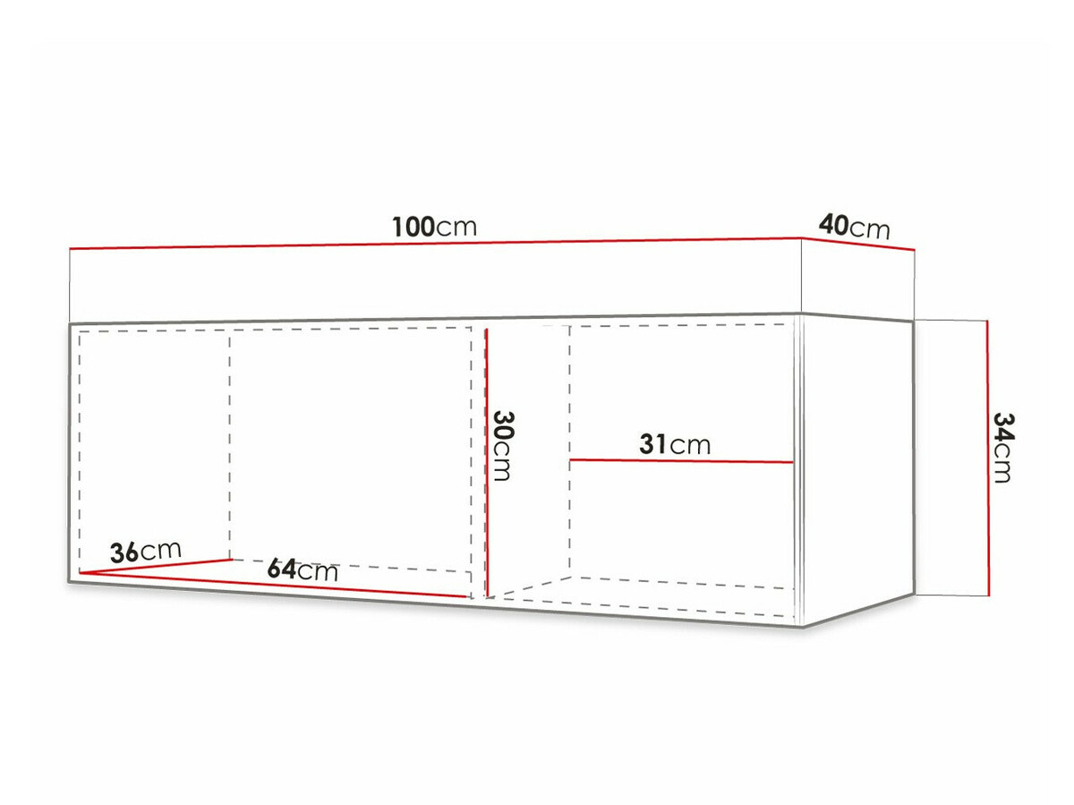 Mueble TV Elblaru 105 (Blanco)