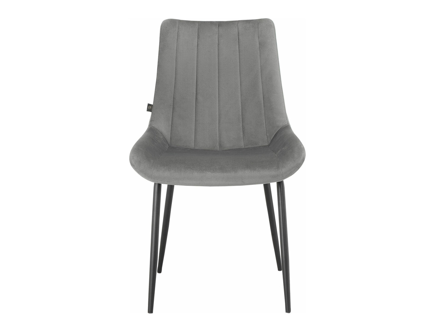 Conjunto de sillas Denton 1035 (Gris claro + Negro)