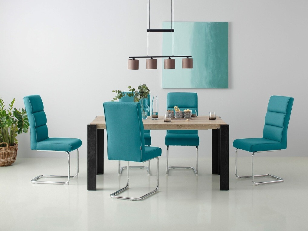 Conjunto de sillas Denton 1037 (Turquesa)