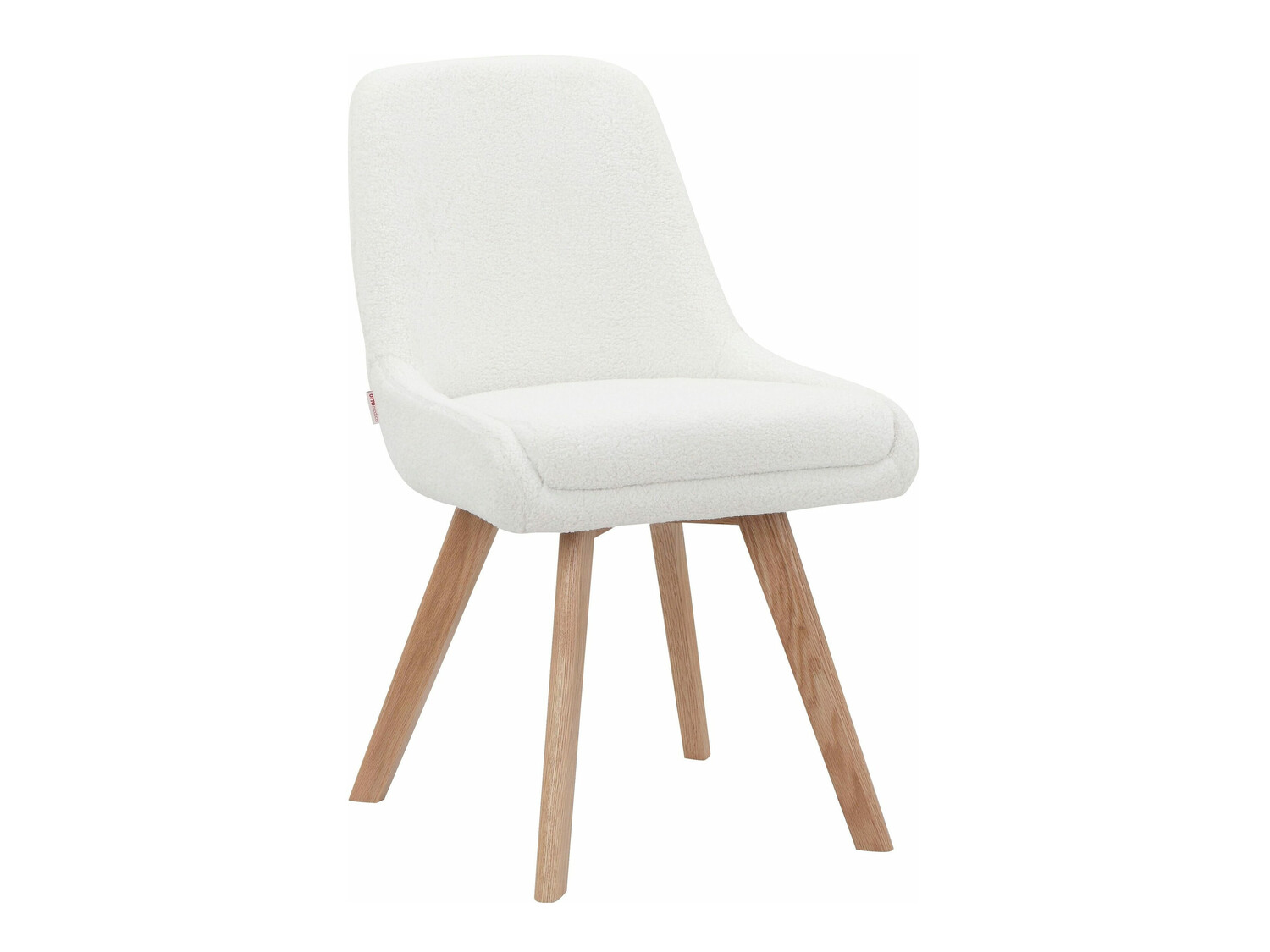 Conjunto de sillas Denton 1045 (Blanco + Roble)