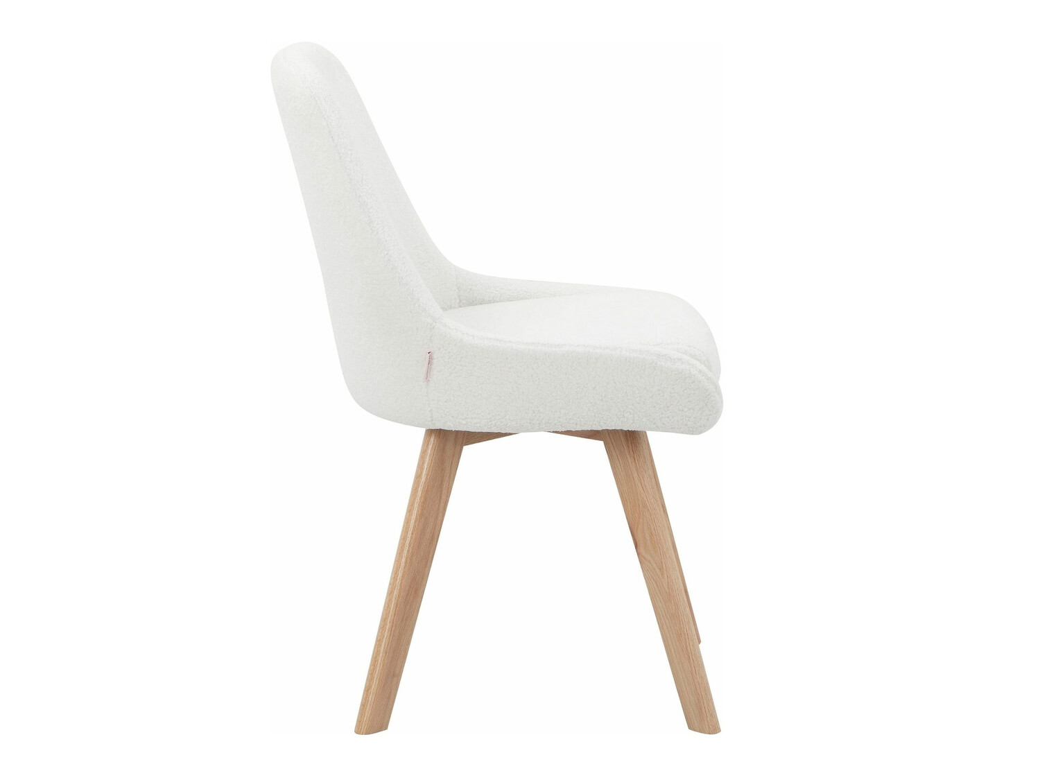 Conjunto de sillas Denton 1045 (Blanco + Roble)