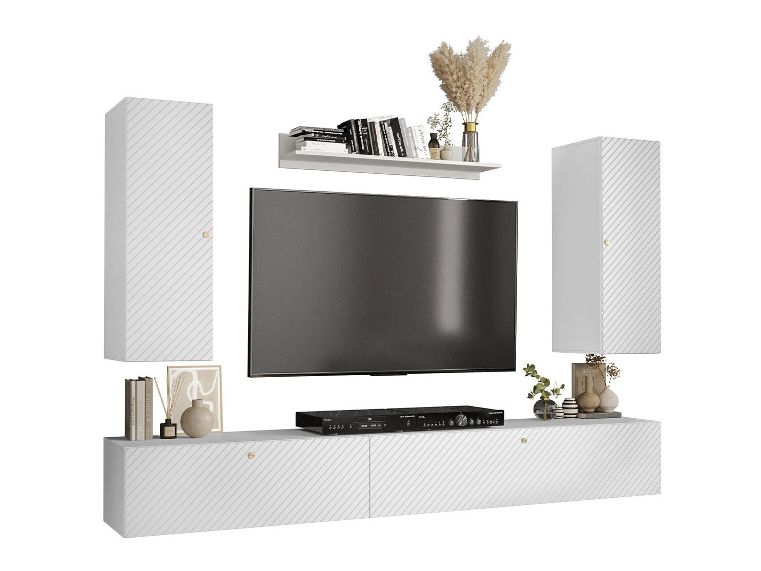 Conjunto de salón Elblaru 119 (Blanco)