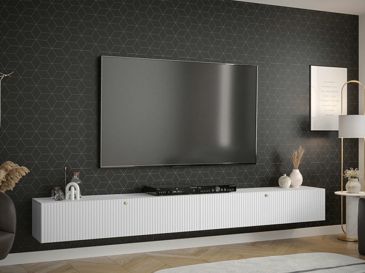 Mueble TV Anulio II (Blanco)