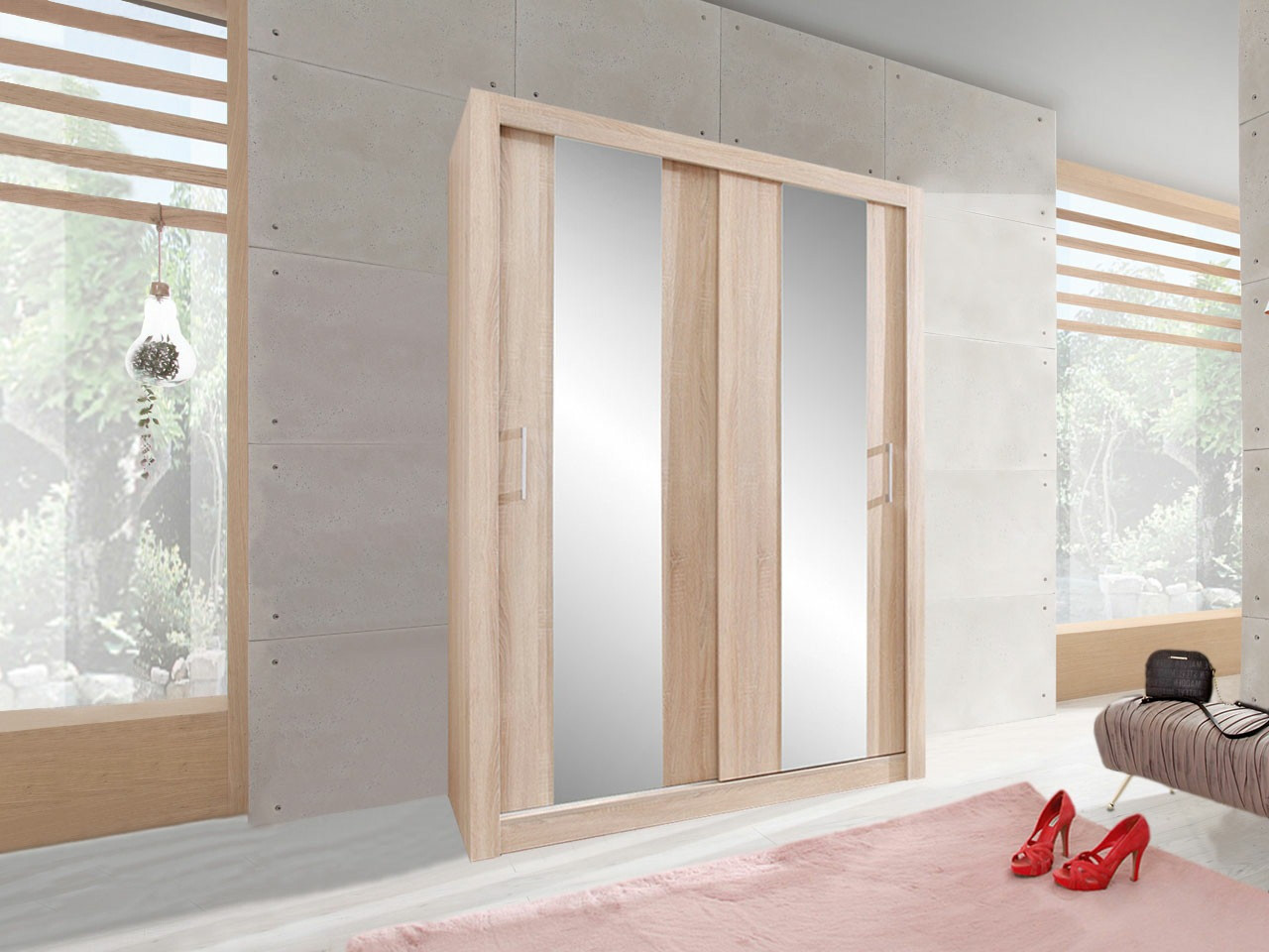 Armario Omaha 132 (Roble Sonoma)