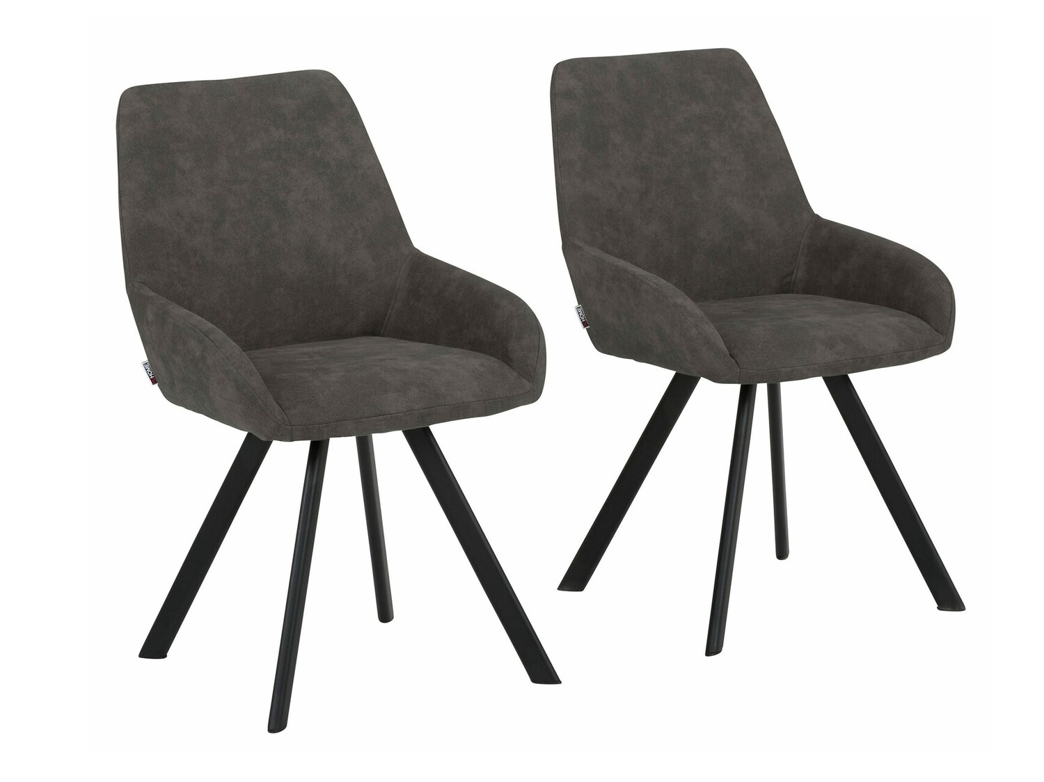 Conjunto de sillas Denton 1060 (Antracita)