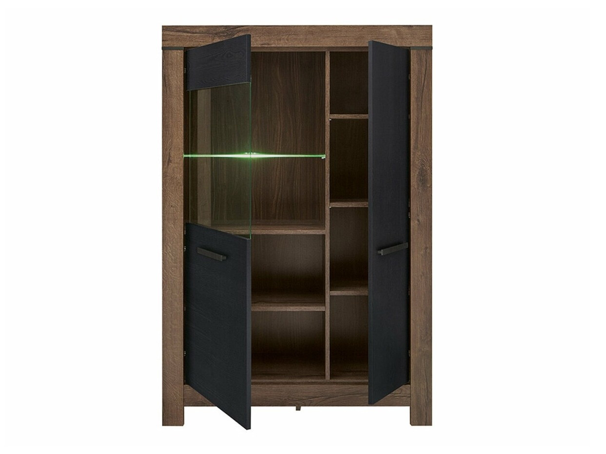 Estantería Dunfelu 102 (Roble del Monastery + Roble negro)