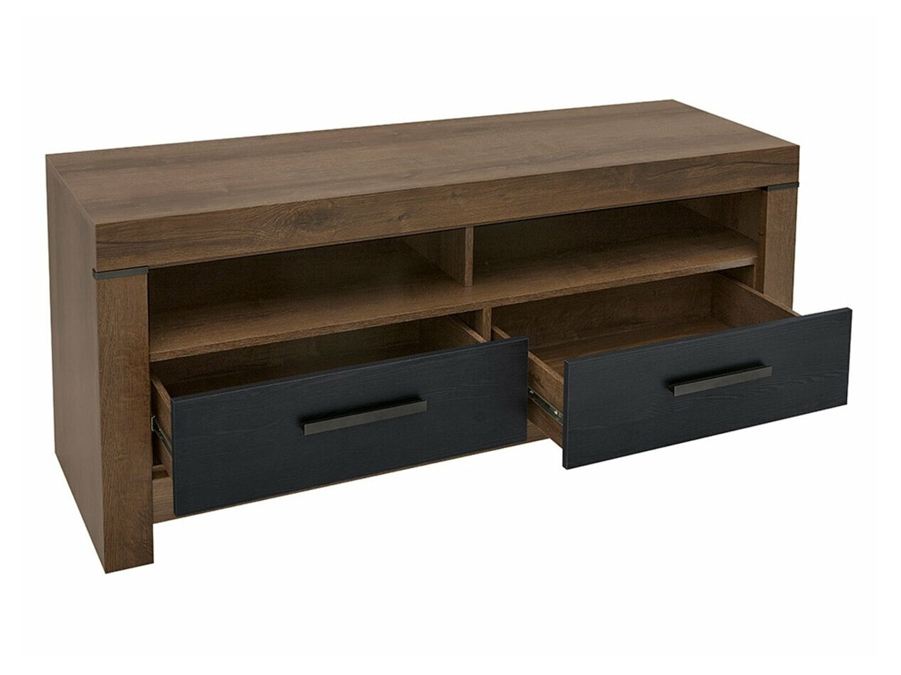 Mueble TV Dunfelu 104 (Roble del Monastery + Roble negro)