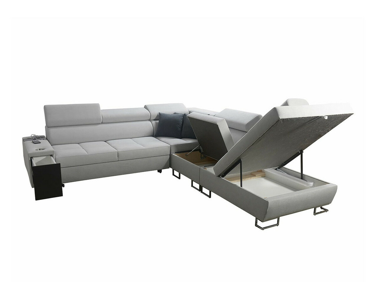 Sofá rinconero Sarasota 143 (Uttario Velvet 2973 + Uttario Velvet 2970)