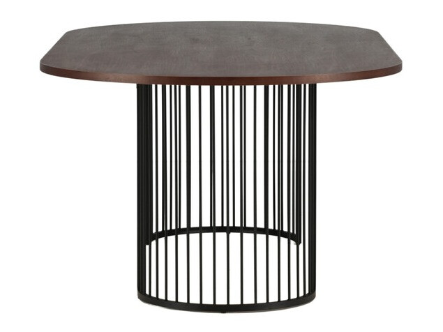 Mesa Dallas 3276 (Nuez + Negro)