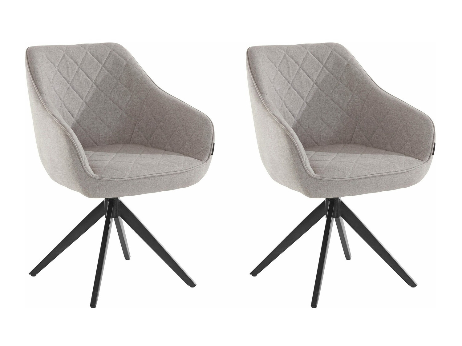 Conjunto de sillas Denton 1069 (Gris claro)