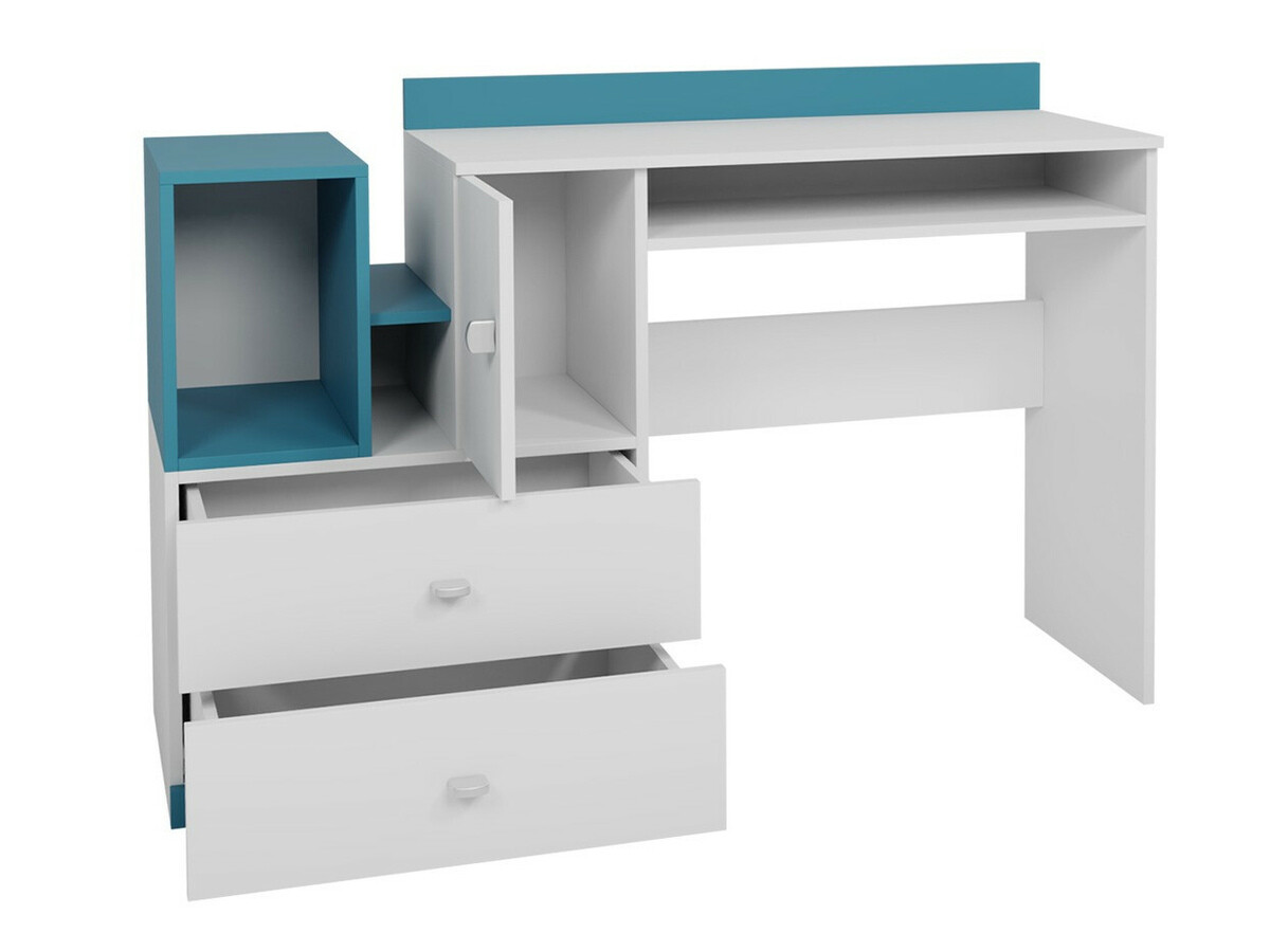 Juego de muebles Omaha E125 (Blanco + Amarillo)