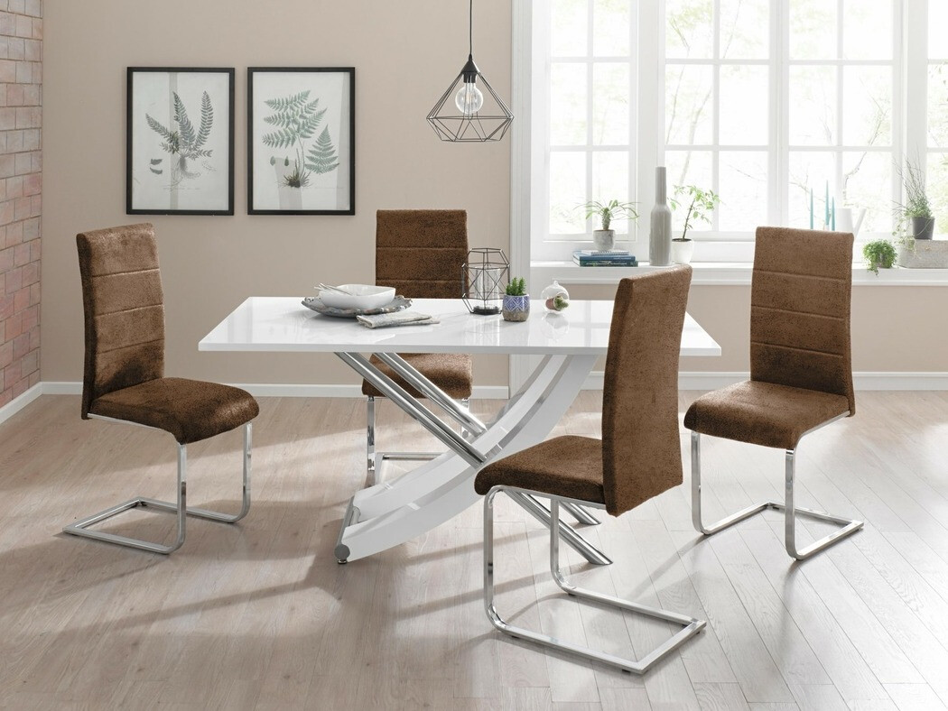 Conjunto de sillas Denton 1160 (Marrón)