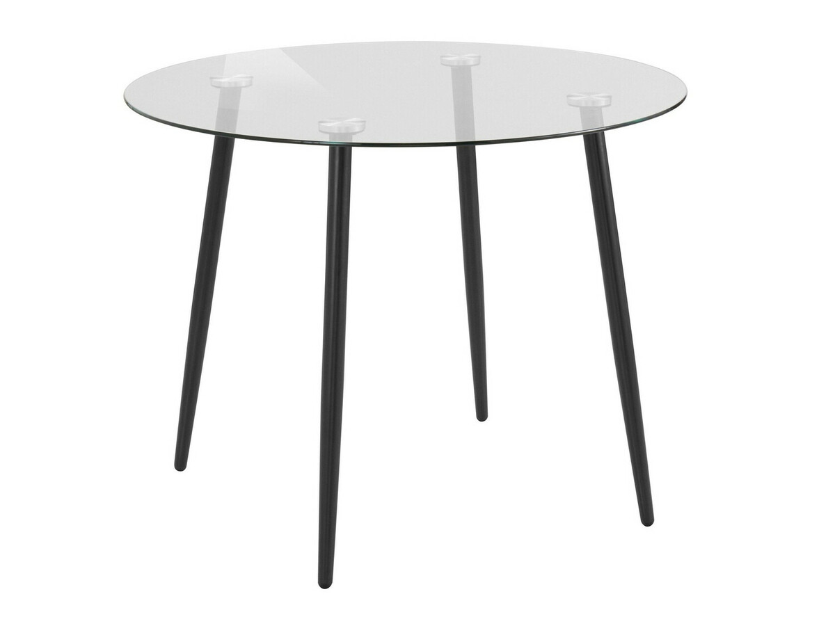 Conjunto de mesas y sillas para comedor Denton 1082 (Negro)