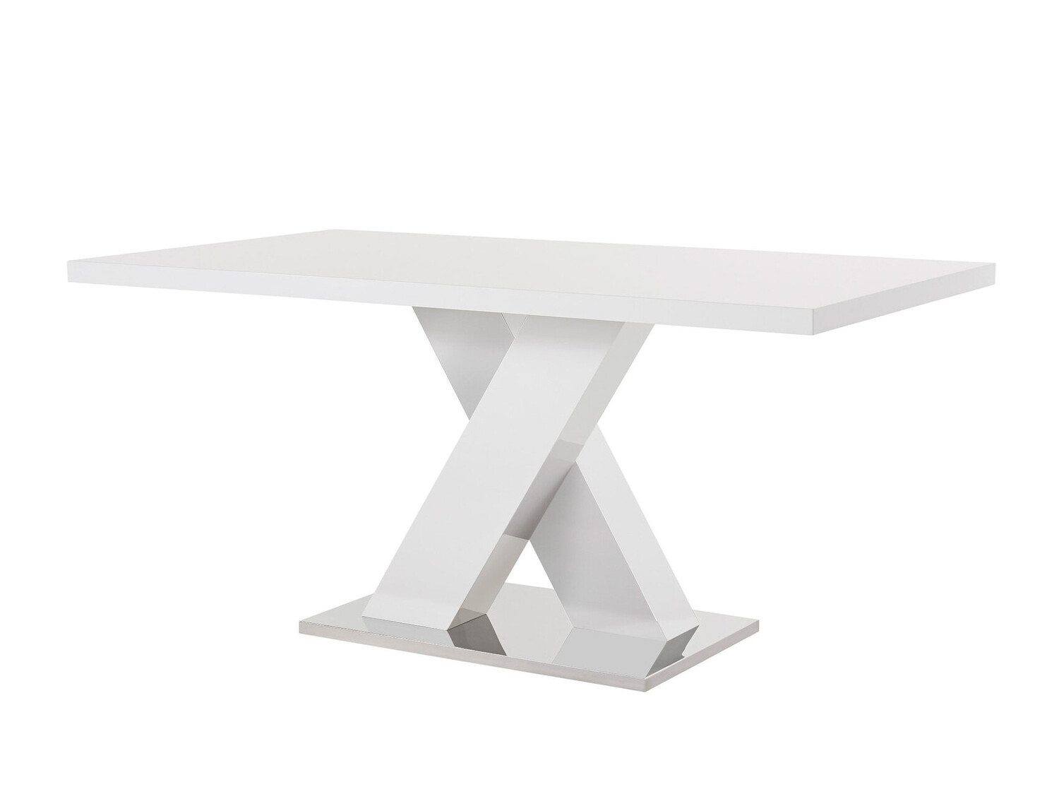 Mesa Denton 1084 (Blanco brillante)