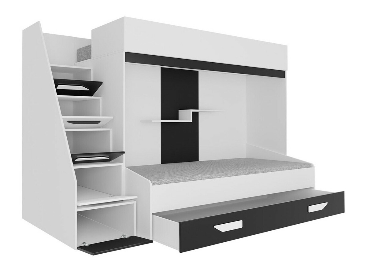 Litera Hartford 356 (Blanco + Gris brillante + Blanco brillante)