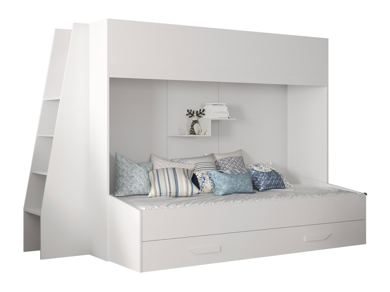 Litera Hartford 357 (Blanco + Blanco brillante)