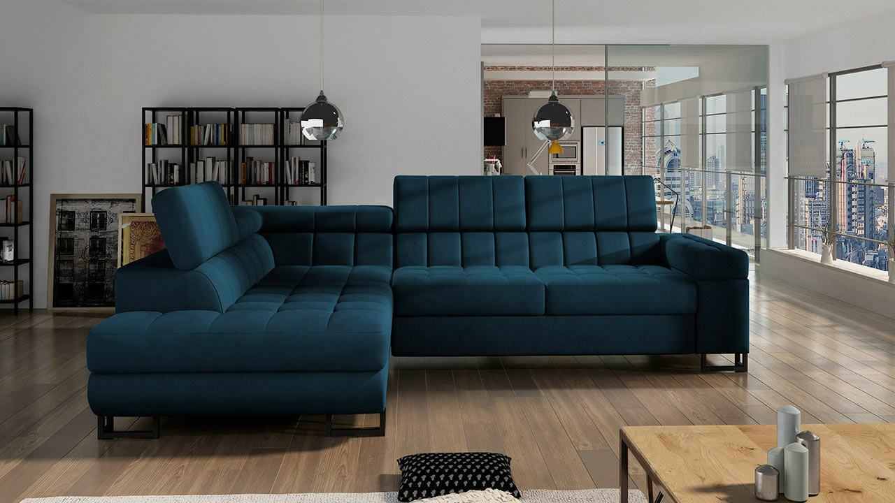 Sofá rinconero Comfivo 232 (Magic Velvet 2211)