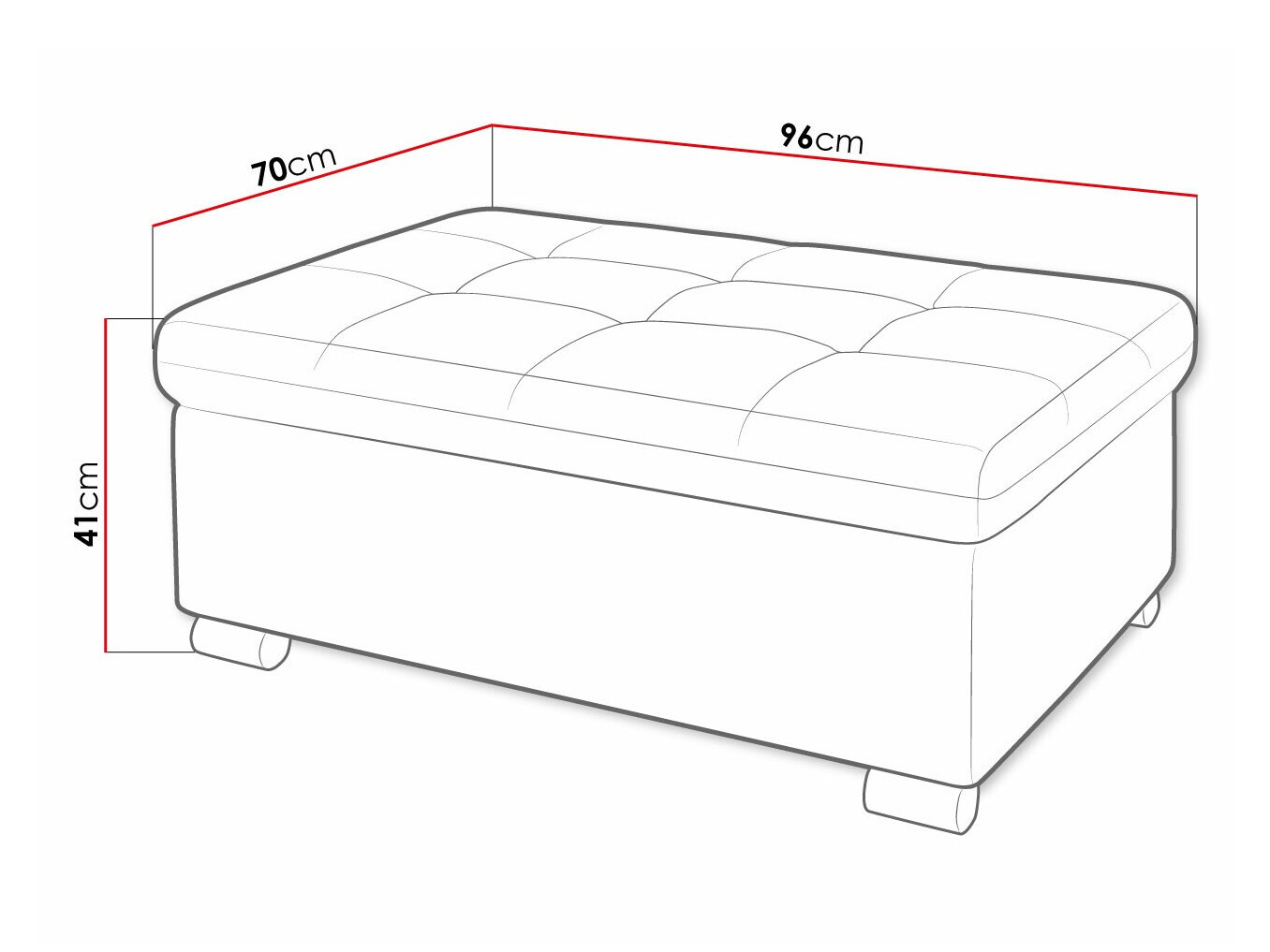 Banco tapizado Comfivo Gemma I (Matana 01)