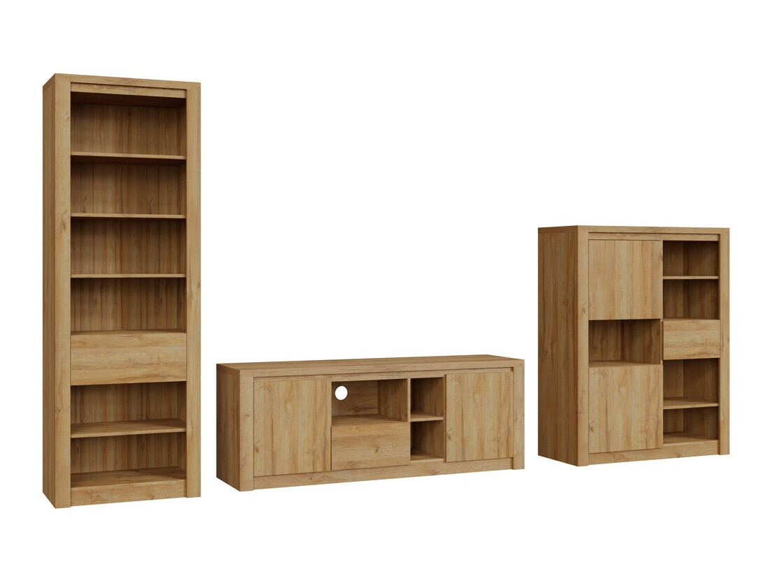 Conjunto de salón Boston 652 (Roble)