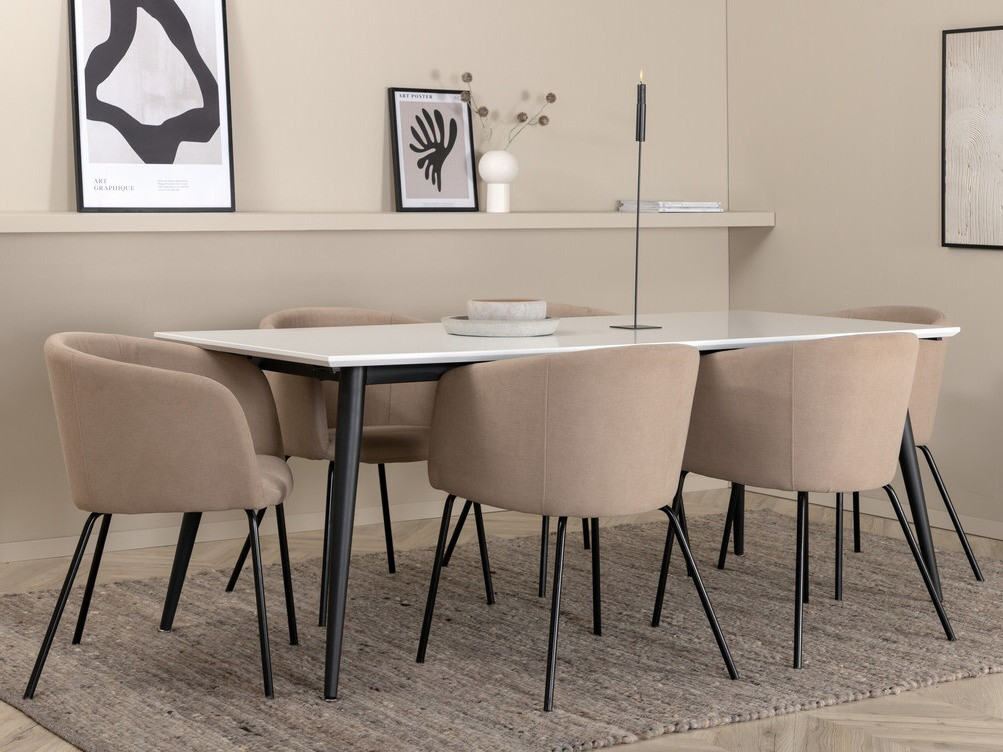 Conjunto de mesas y sillas para comedor Dallas 3297