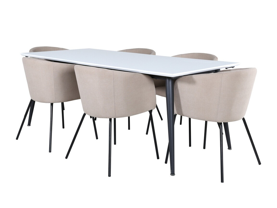 Conjunto de mesas y sillas para comedor Dallas 3297