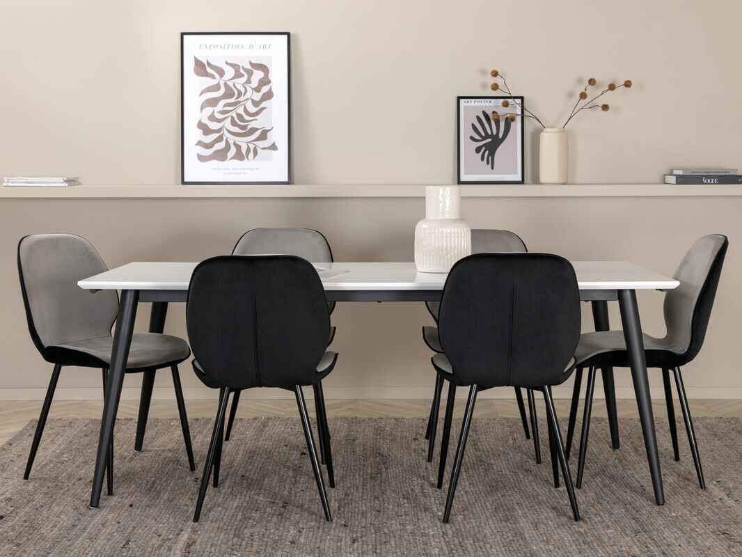 Conjunto de mesas y sillas para comedor Dallas 3299