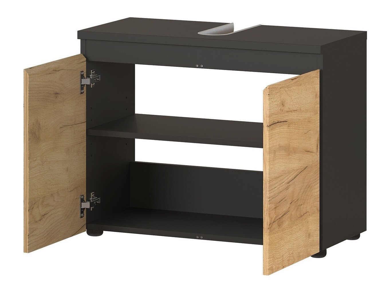 Armario de baño de pie para lavabo Deltei 104