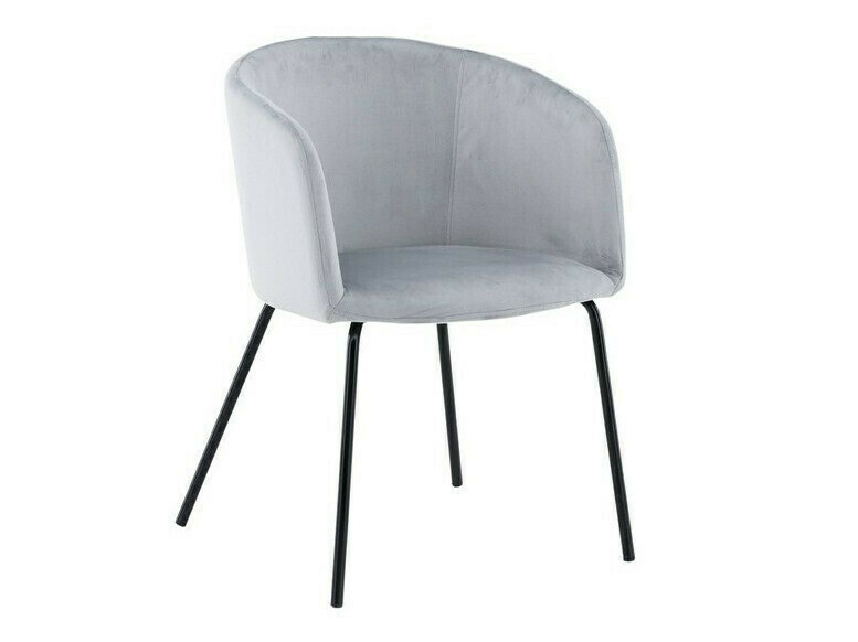 Conjunto de mesas y sillas para comedor Dallas 3313 (Negro + Gris claro)