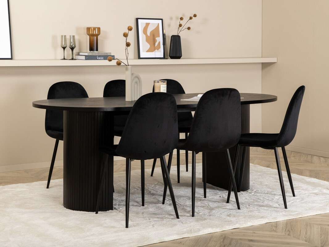 Conjunto de mesas y sillas para comedor Dallas 3317