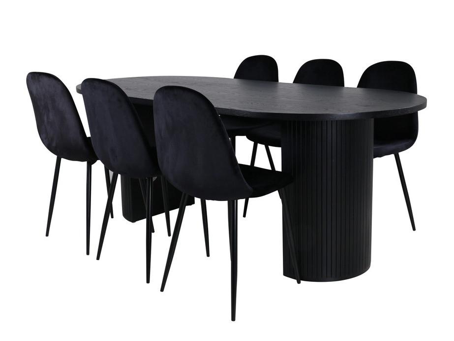 Conjunto de mesas y sillas para comedor Dallas 3317