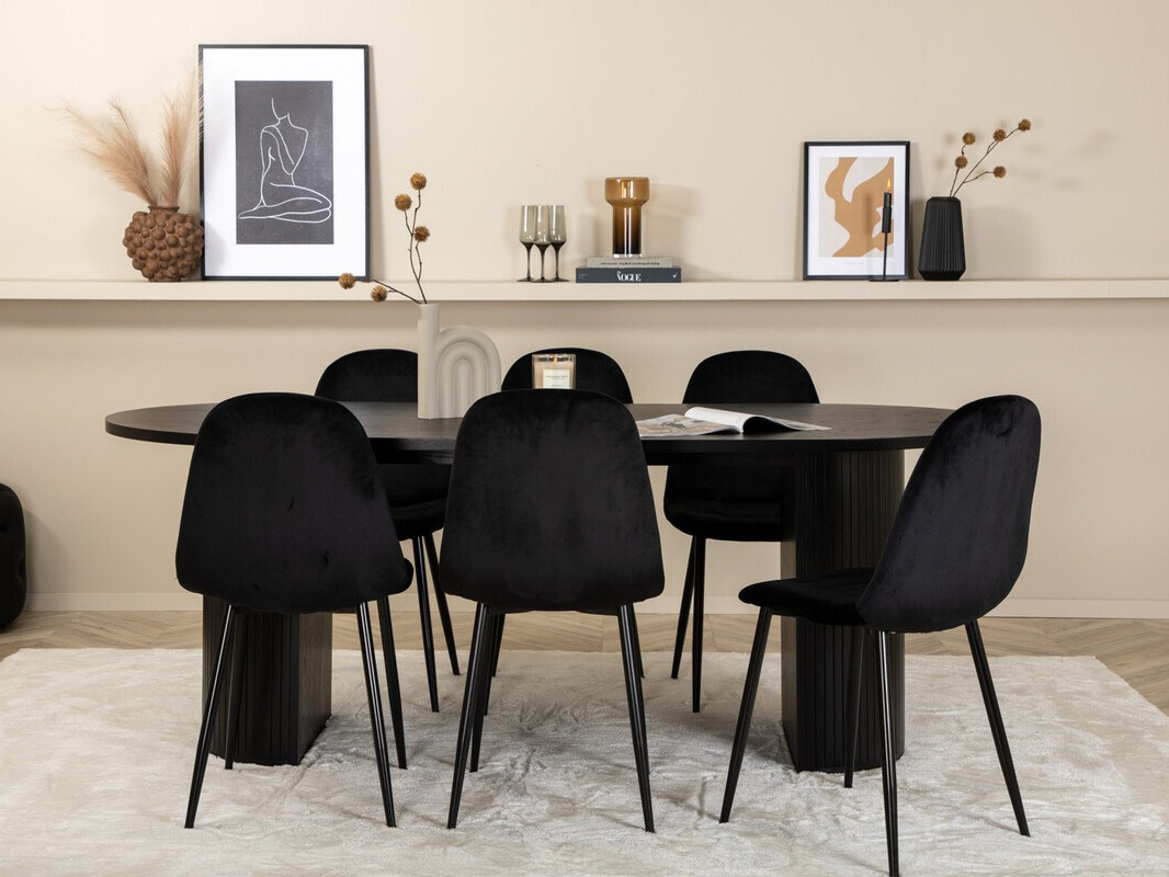 Conjunto de mesas y sillas para comedor Dallas 3317