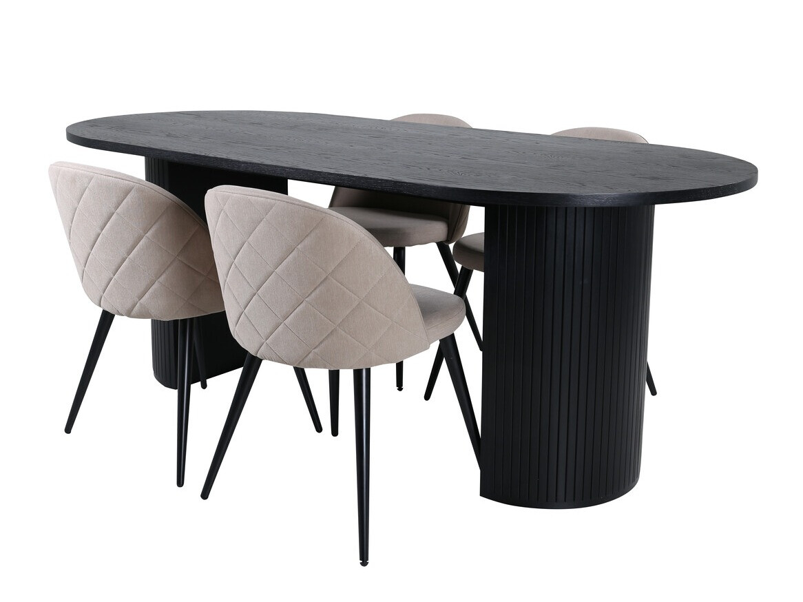 Conjunto de mesas y sillas para comedor Dallas 3320