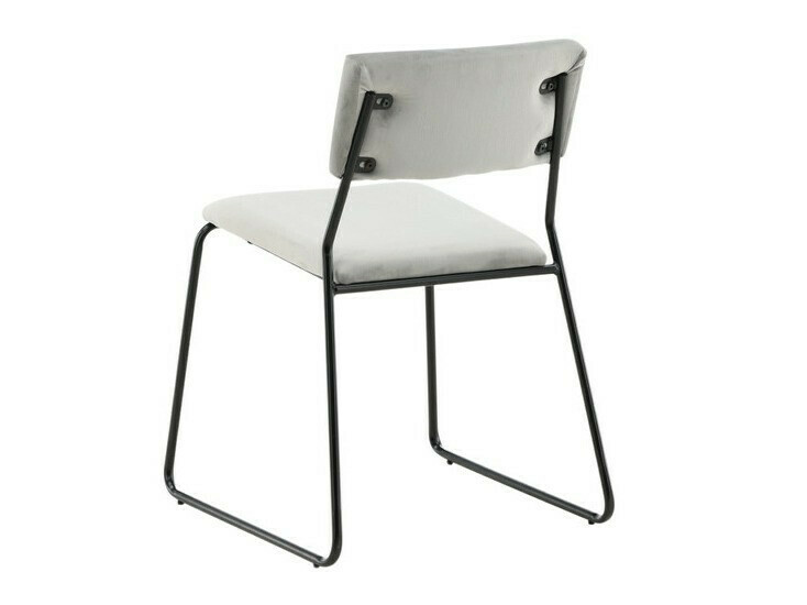 Conjunto de mesas y sillas para comedor Dallas 3322 (Negro + Gris claro)