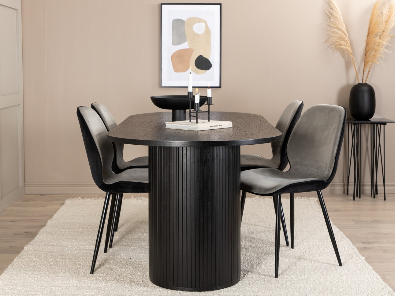 Conjunto de mesas y sillas para comedor Dallas 3323
