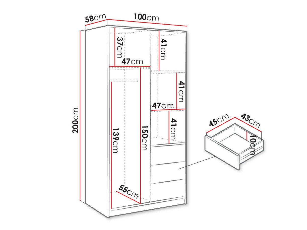 Armario Collis III (Blanco)