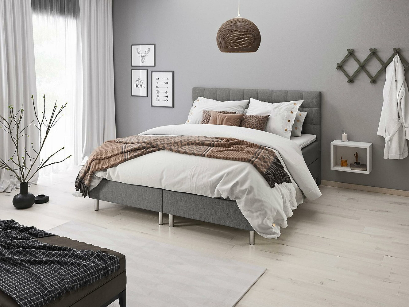 Cama continental Dortesa 128