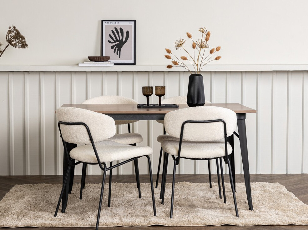 Conjunto de mesas y sillas para comedor Dallas 3355