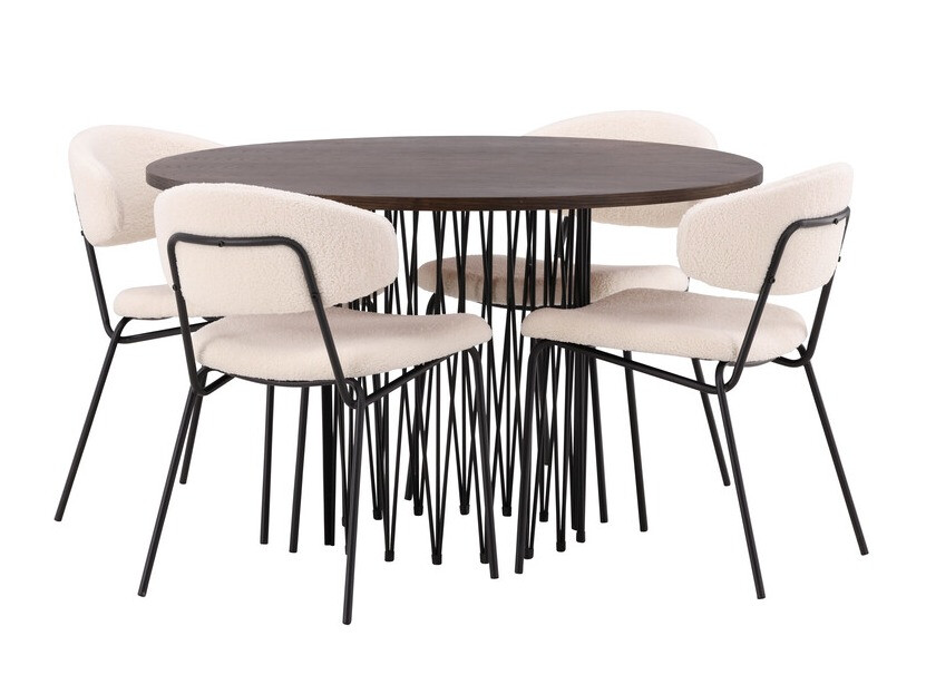 Conjunto de mesas y sillas para comedor Dallas 3375